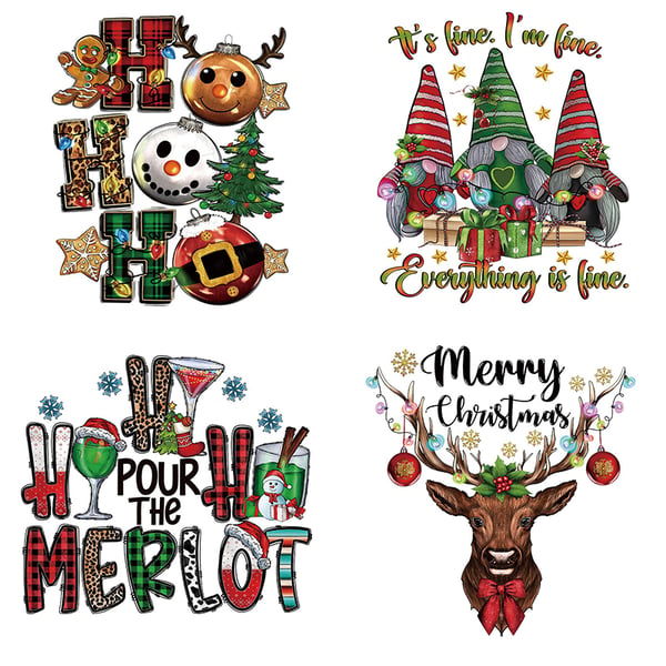 The Ultimate Holiday DTF Transfer Bundle 🎃🎄 Create Custom Shirts From Halloween To Christmas